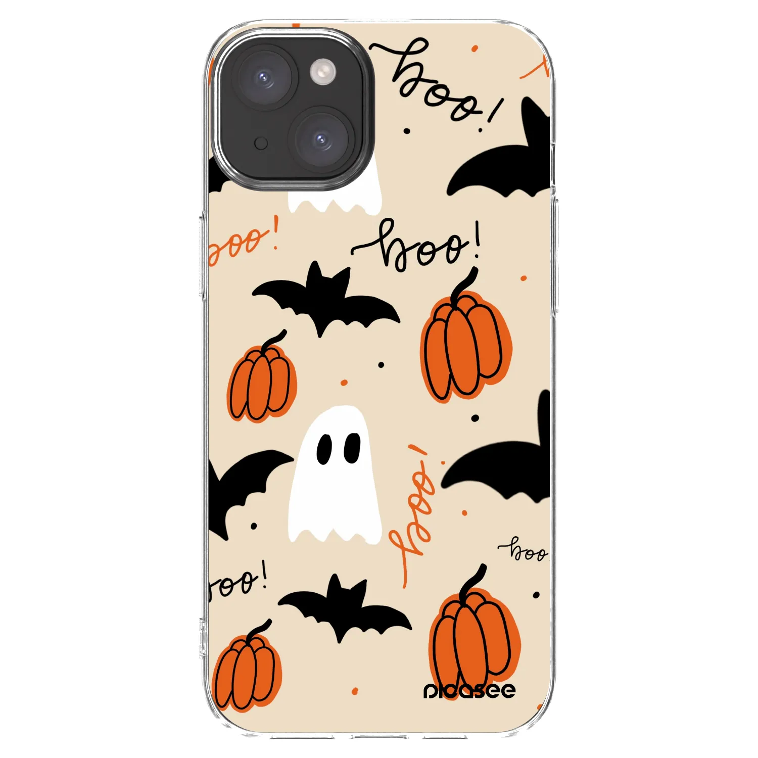 Picasee silikonska prozirna maskica za Apple iPhone 15 Plus - Halloween 26