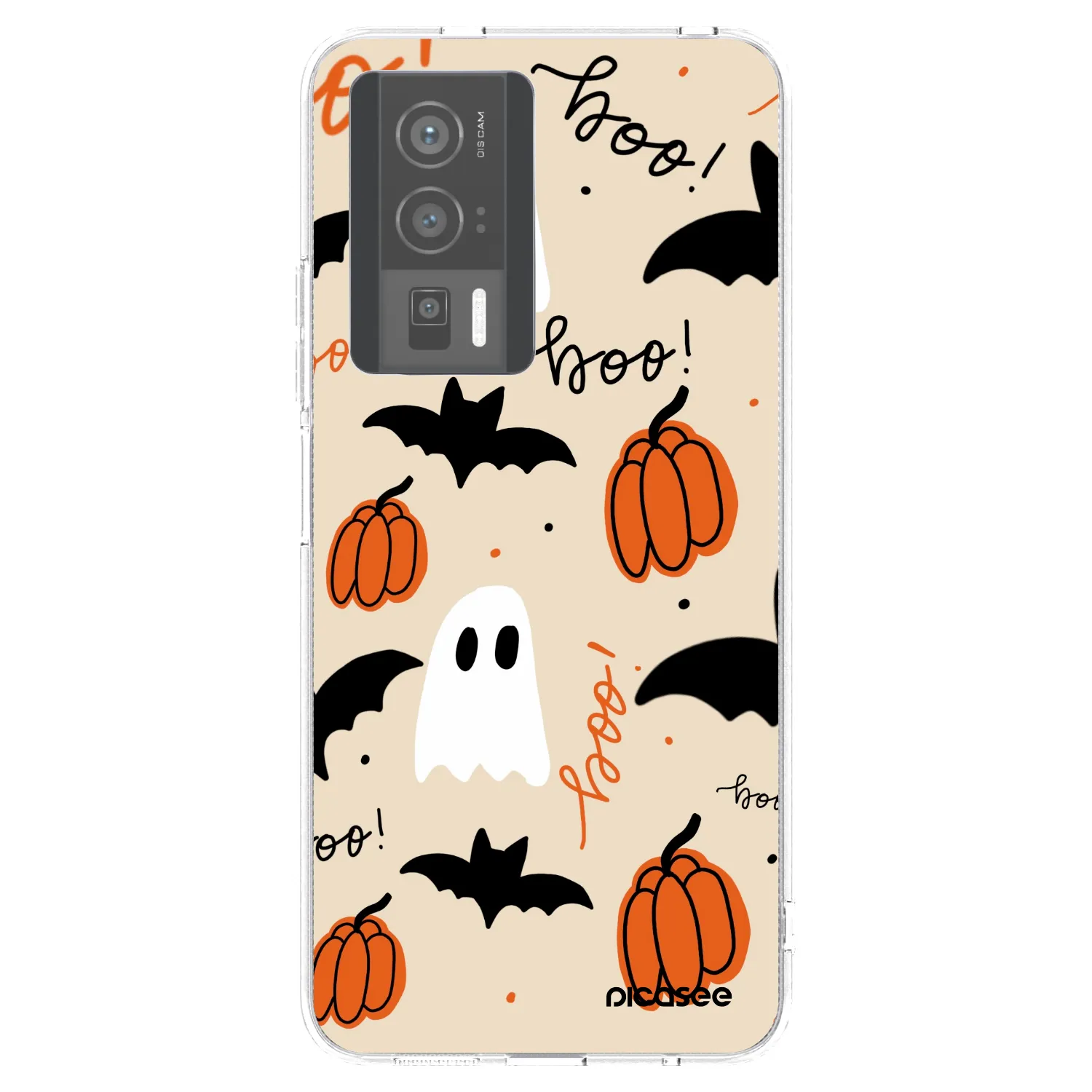 Picasee silikonska prozirna maskica za Xiaomi Poco F5 Pro 5G - Halloween 26
