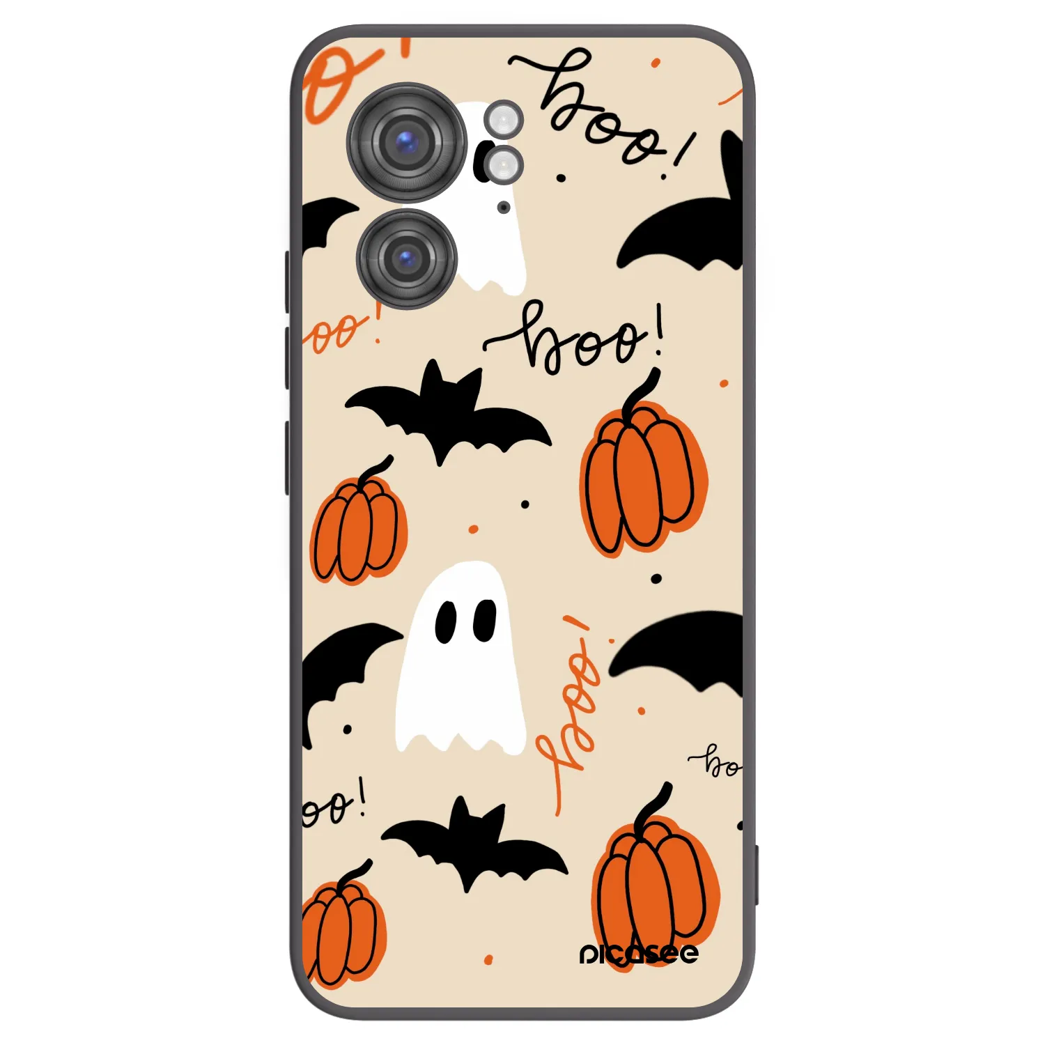 Picasee crna silikonska maskica za Motorola Edge 40 - Halloween 26