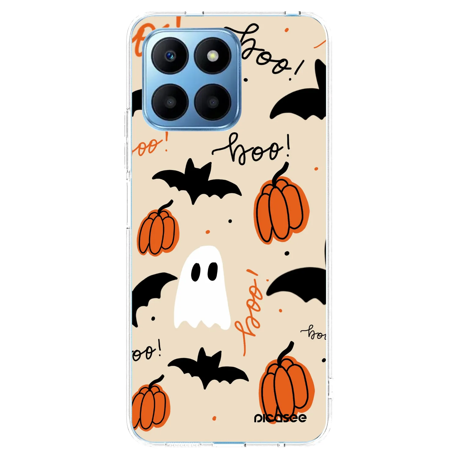 Picasee silikonska prozirna maskica za Honor 70 Lite - Halloween 26
