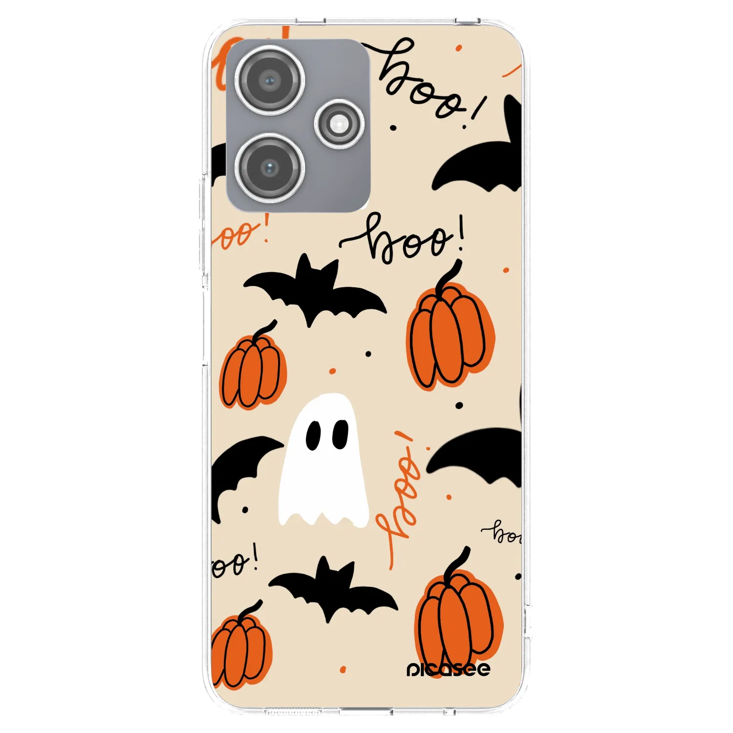Picasee silikonska prozirna maskica za Xiaomi Redmi 12 5G - Halloween 26
