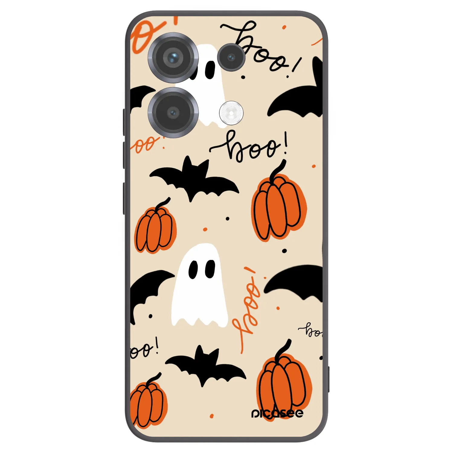 Picasee crna silikonska maskica za Xiaomi Poco X6 - Halloween 26