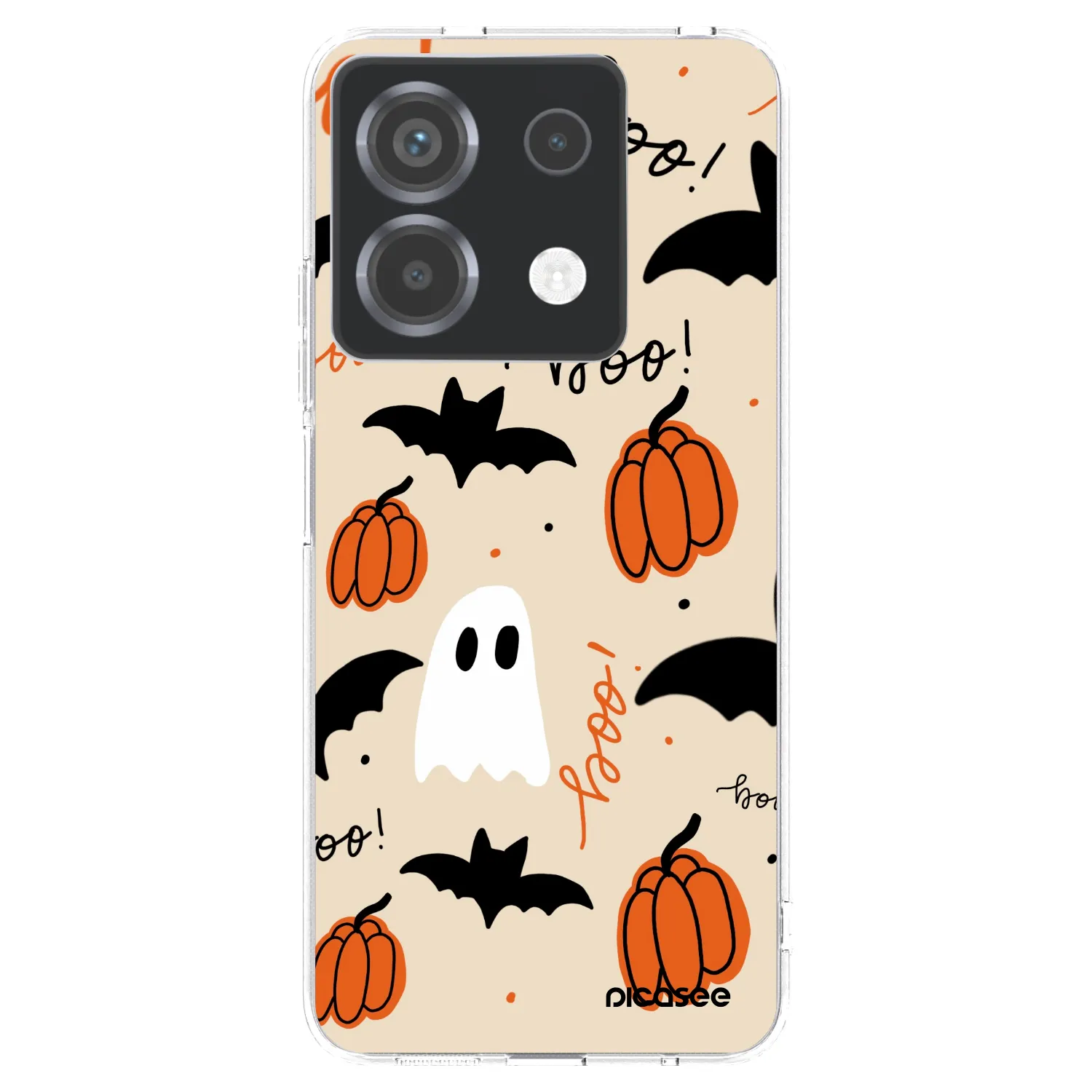 Picasee silikonska prozirna maskica za Xiaomi Poco X6 - Halloween 26