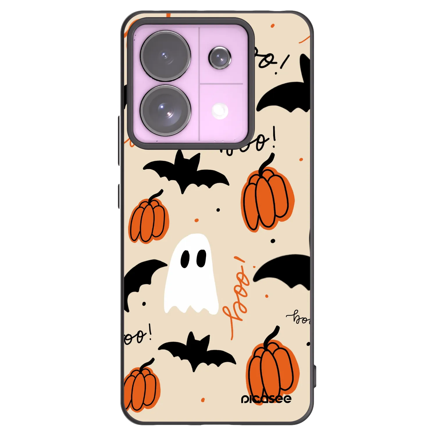 Picasee crna silikonska maskica za Xiaomi Redmi Note 13 Pro 5G - Halloween 26