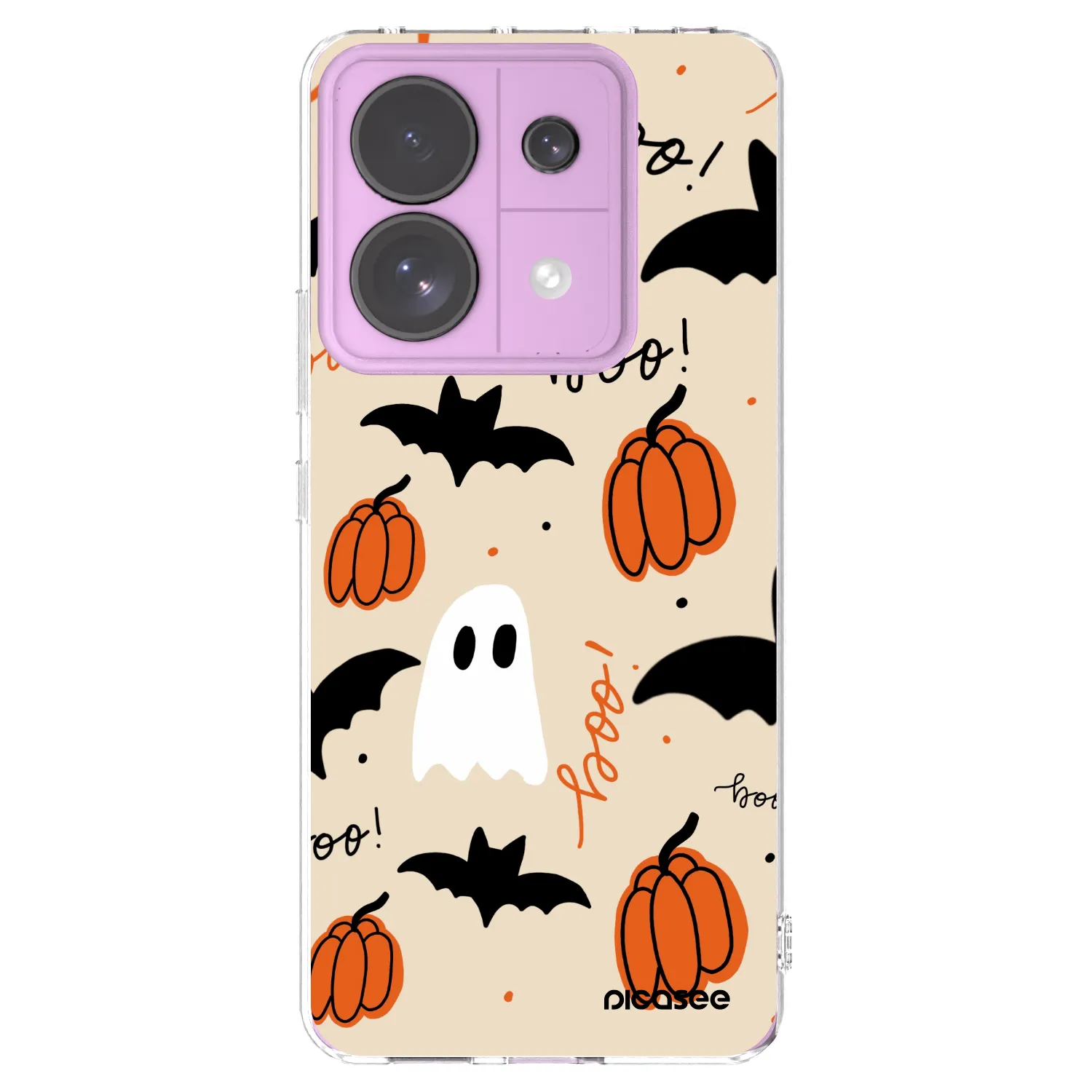 Picasee silikonska prozirna maskica za Xiaomi Redmi Note 13 Pro 5G - Halloween 26