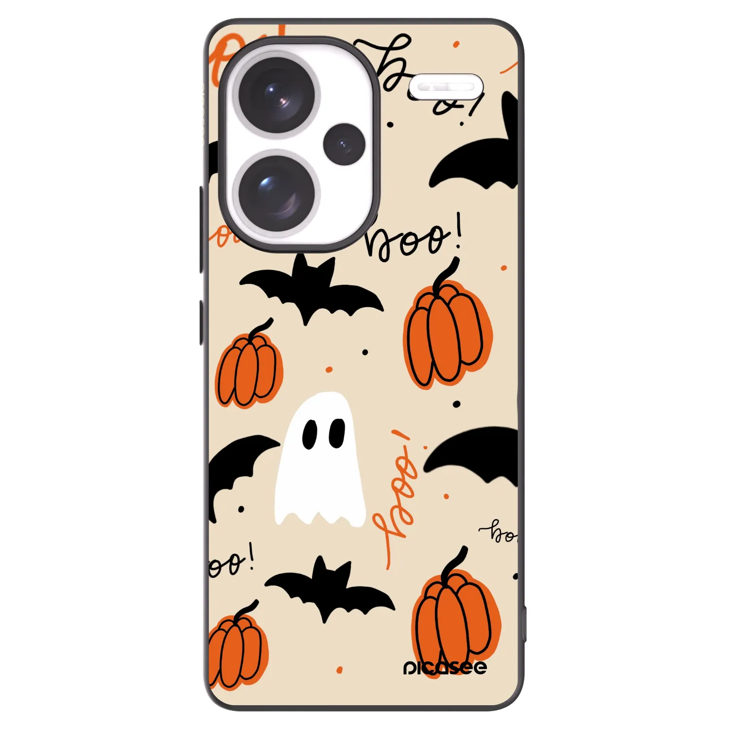 Picasee crna silikonska maskica za Xiaomi Redmi Note 13 Pro+ 5G - Halloween 26