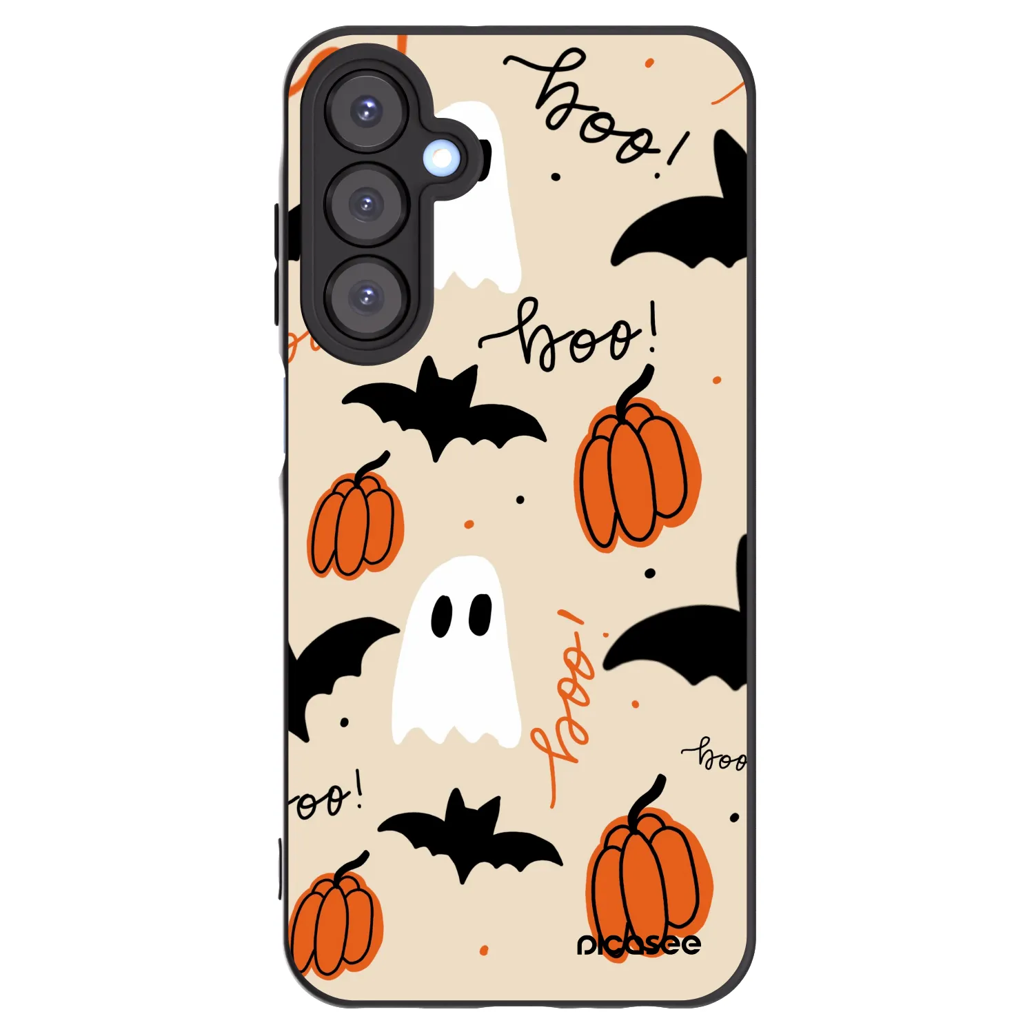 Picasee crna silikonska maskica za Samsung Galaxy A25 A256B 5G - Halloween 26