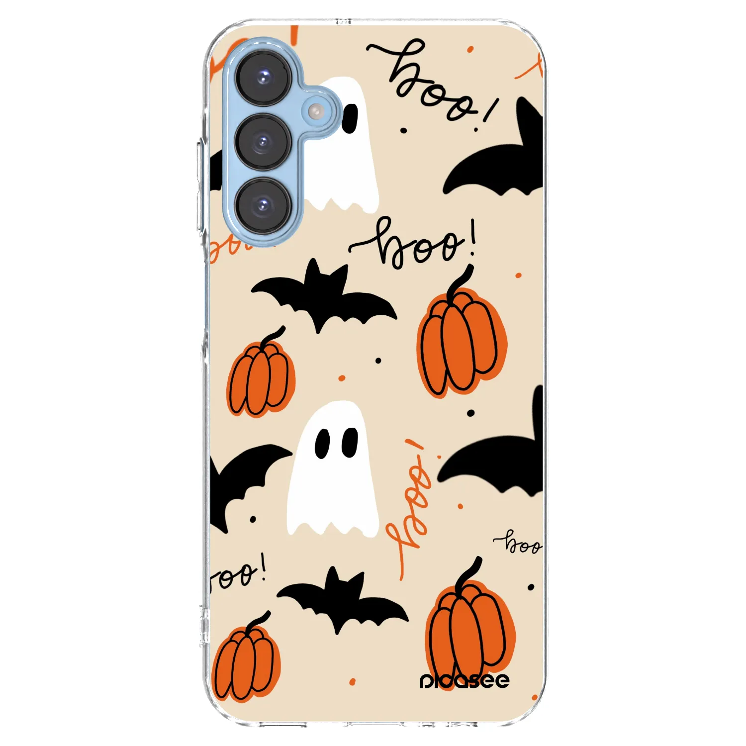 Picasee silikonska prozirna maskica za Samsung Galaxy A15 A156B 5G - Halloween 26