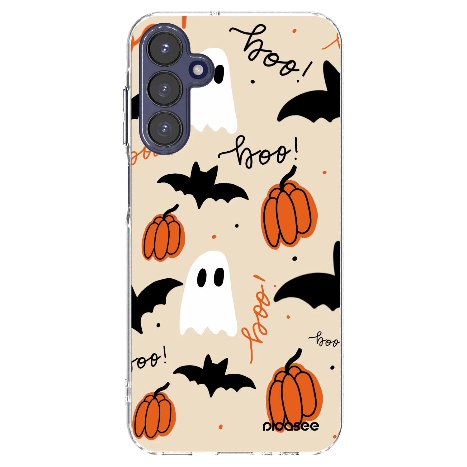 Picasee silikonska prozirna maskica za Samsung Galaxy A15 A155F 4G - Halloween 26