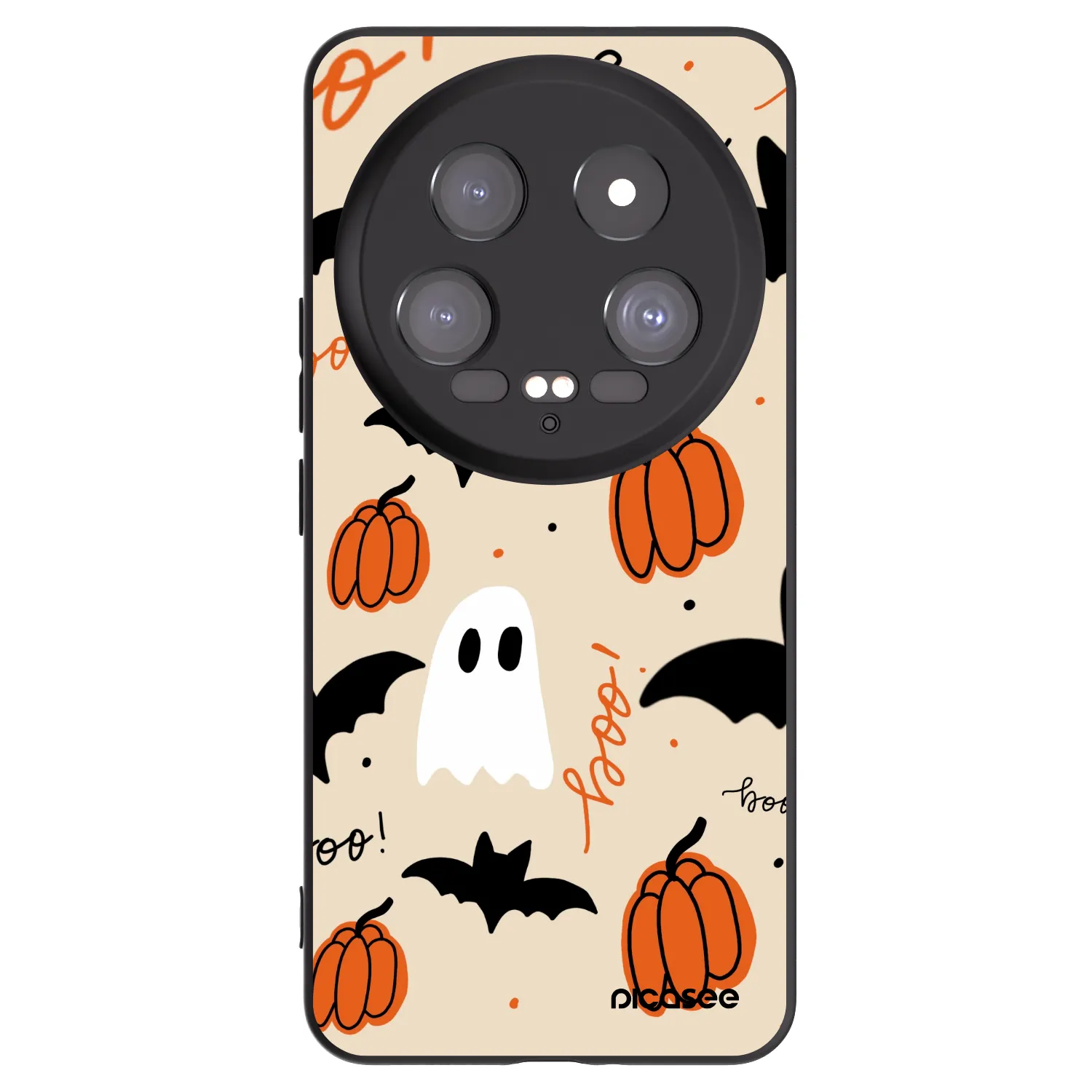 Picasee crna silikonska maskica za Xiaomi 14 Ultra - Halloween 26