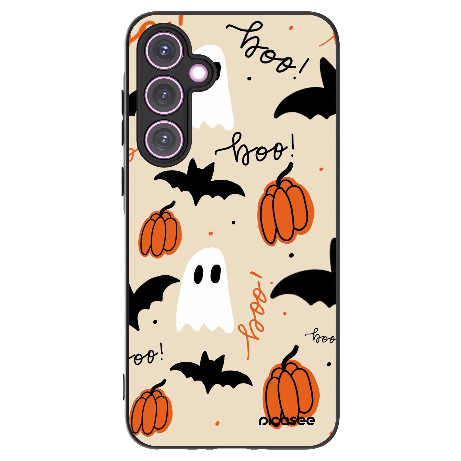 Picasee crna silikonska maskica za Samsung Galaxy A35 5G A356B - Halloween 26