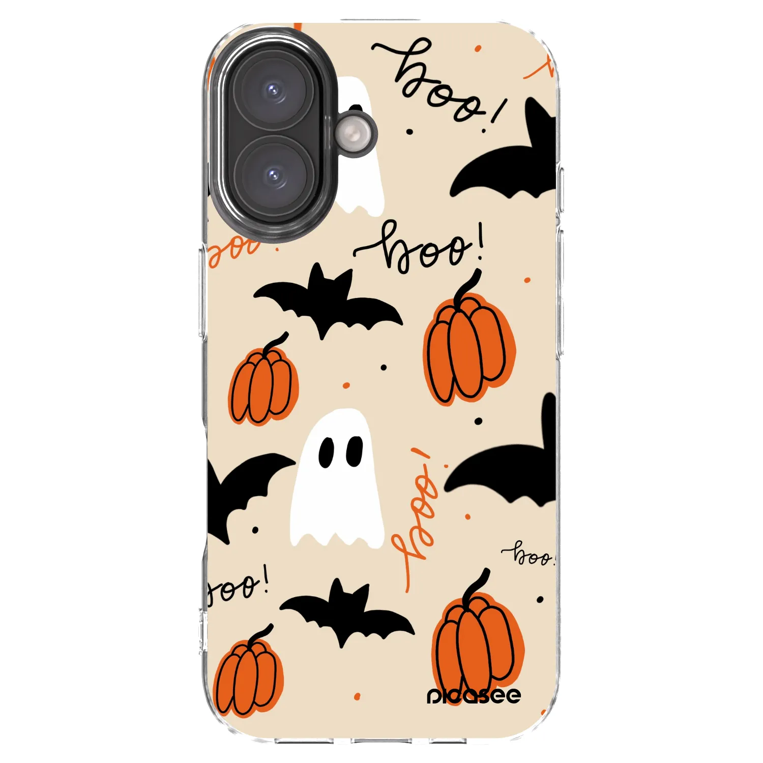Picasee silikonska prozirna maskica za Apple iPhone 16 - Halloween 26