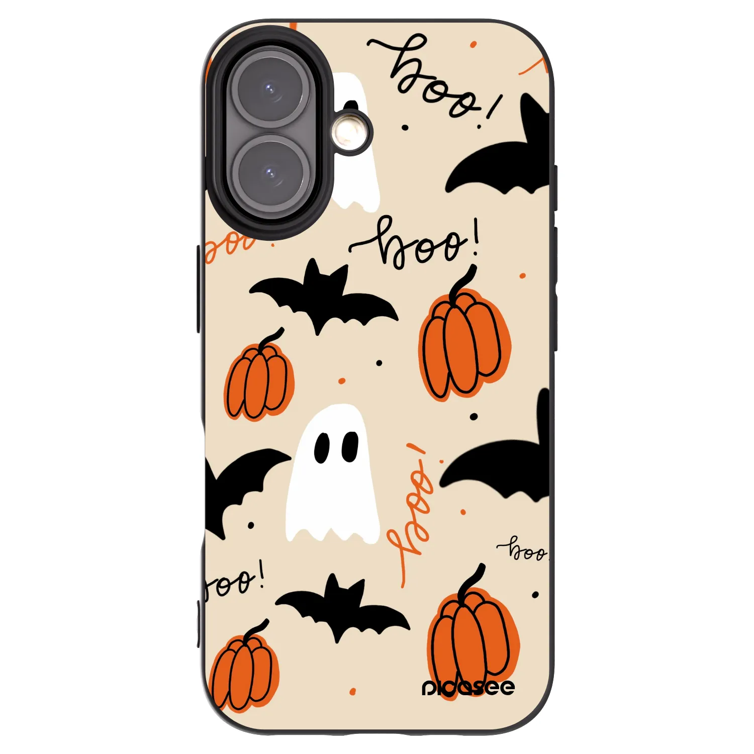 Picasee crna silikonska maskica za Apple iPhone 16 - Halloween 26