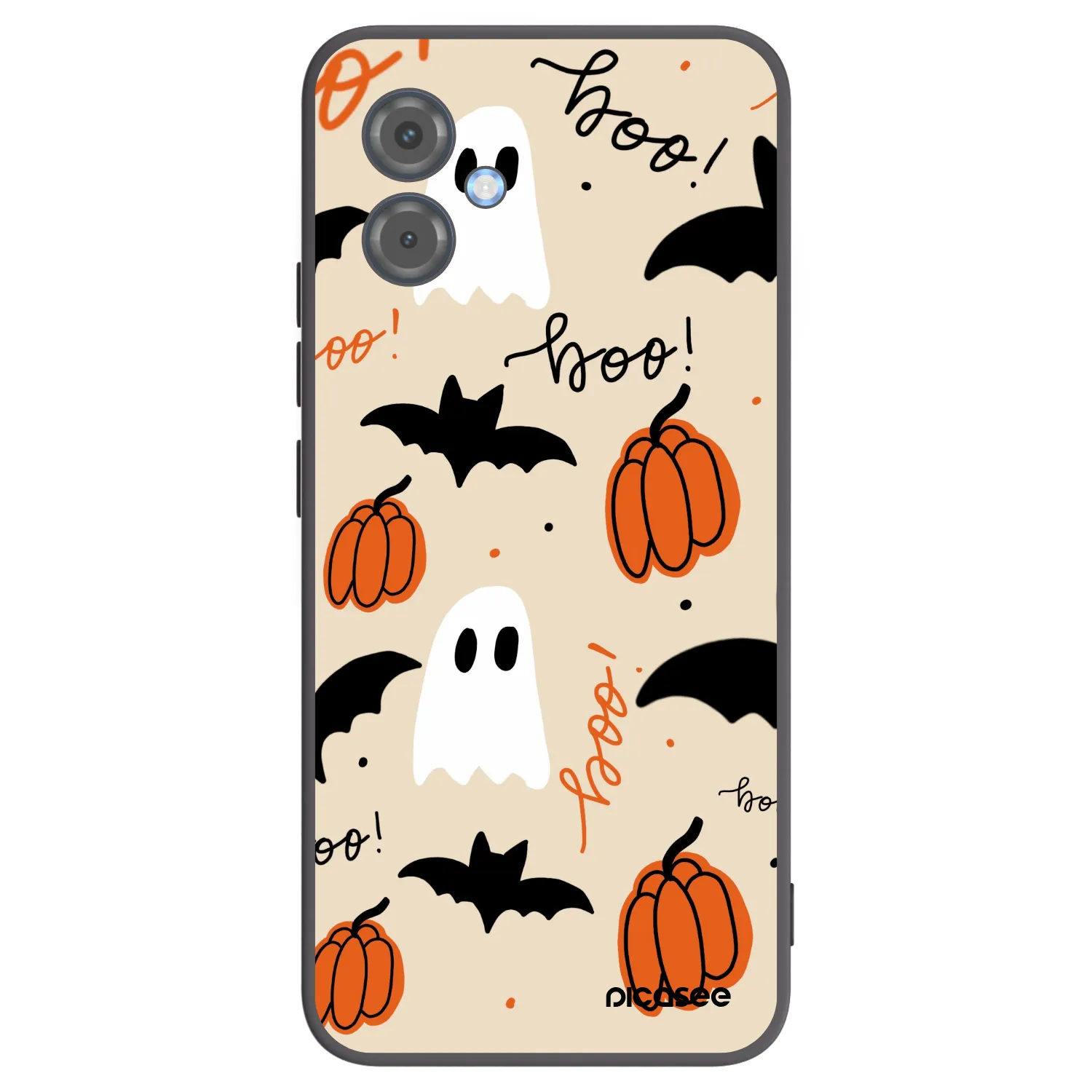 Picasee crna silikonska maskica za Motorola Moto G14 - Halloween 26