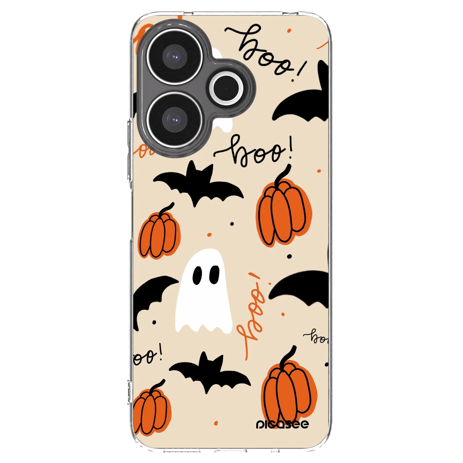 Picasee silikonska prozirna maskica za Xiaomi Redmi 13 4G - Halloween 26