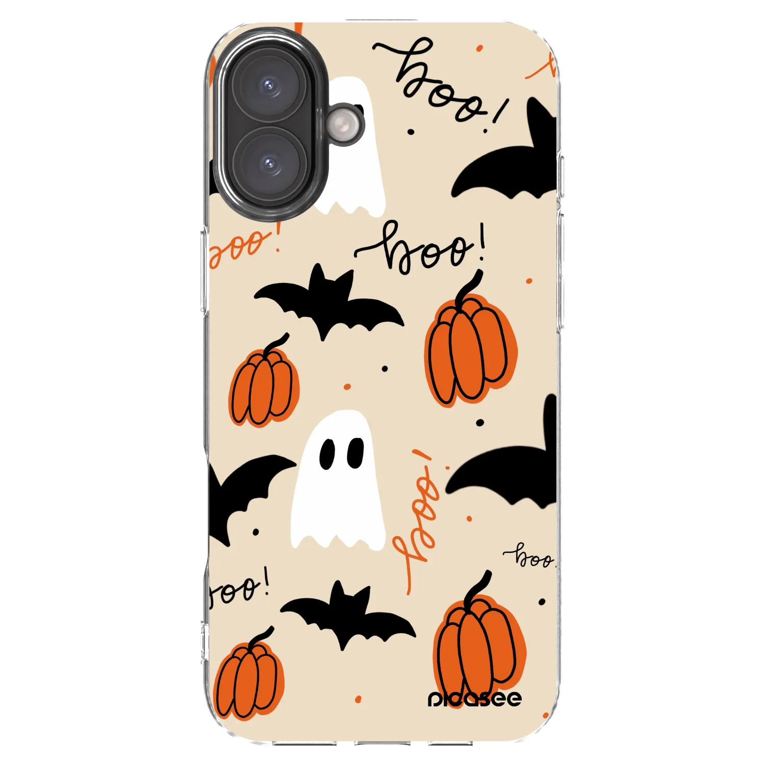 Picasee silikonska prozirna maskica za Apple iPhone 16 Plus - Halloween 26