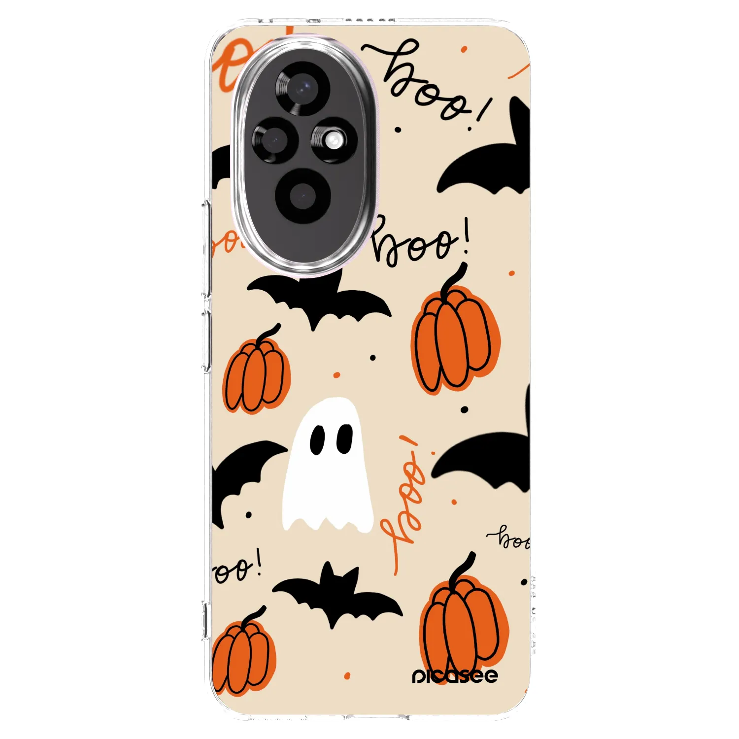 Picasee silikonska prozirna maskica za Honor 200 5G - Halloween 26