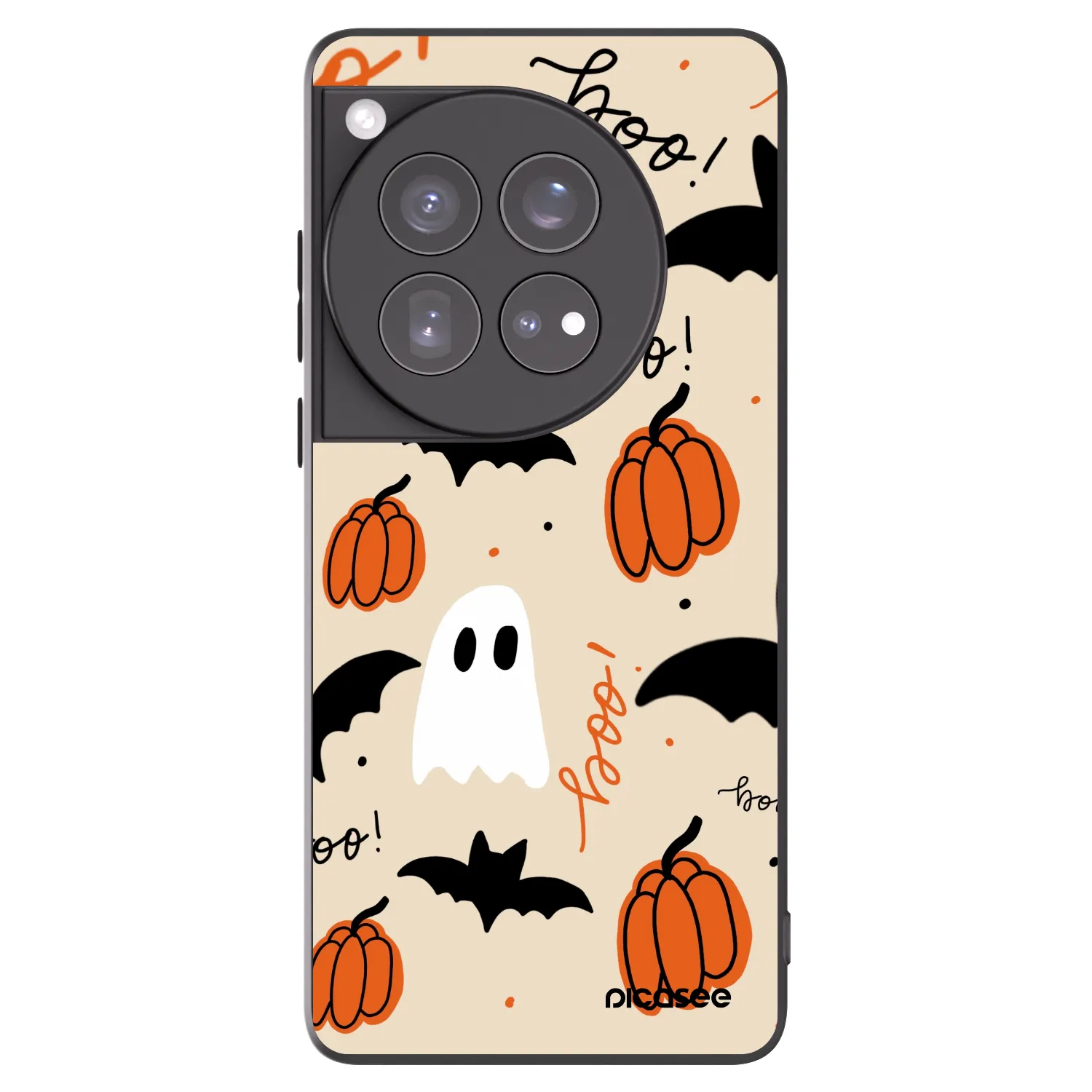 Picasee crna silikonska maskica za OnePlus 12 5G - Halloween 26