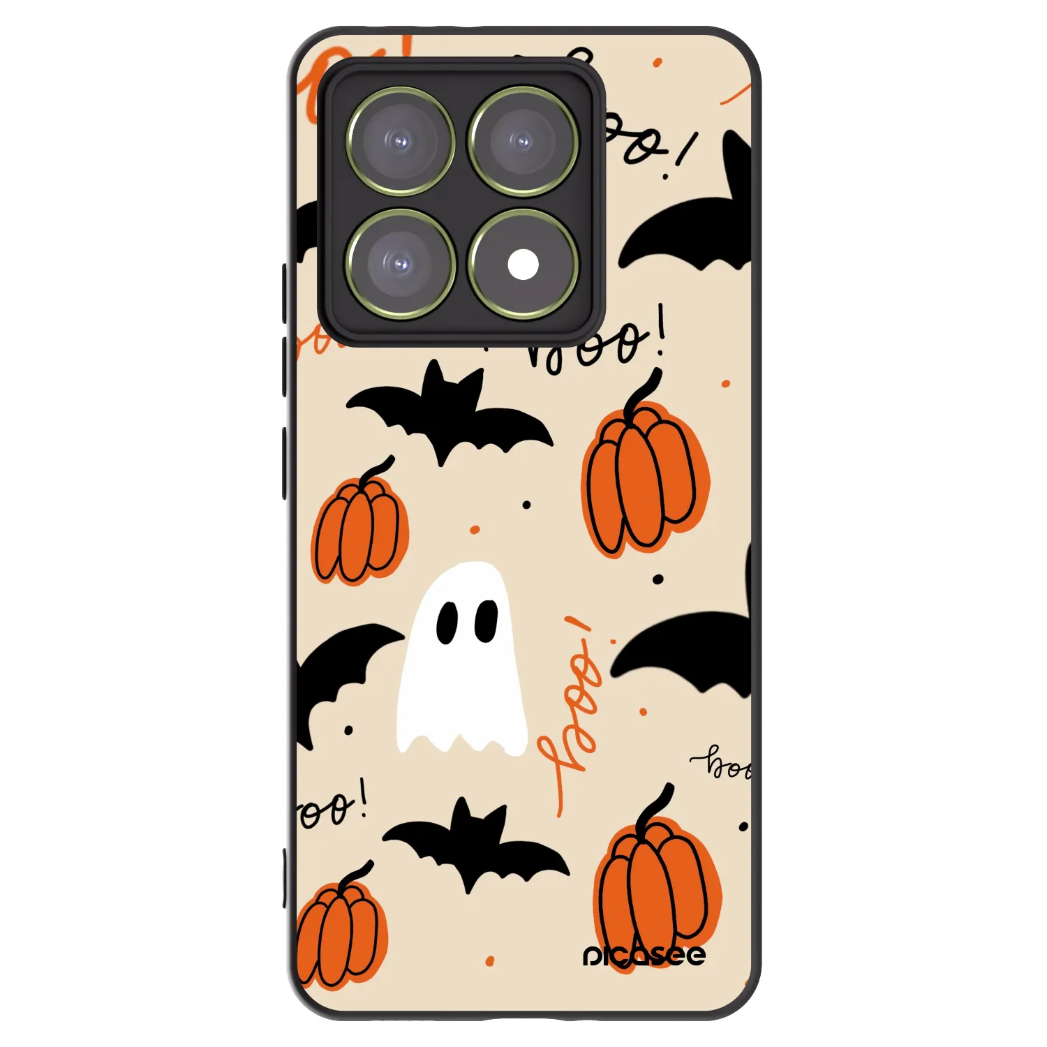 Picasee crna silikonska maskica za Xiaomi 14T - Halloween 26
