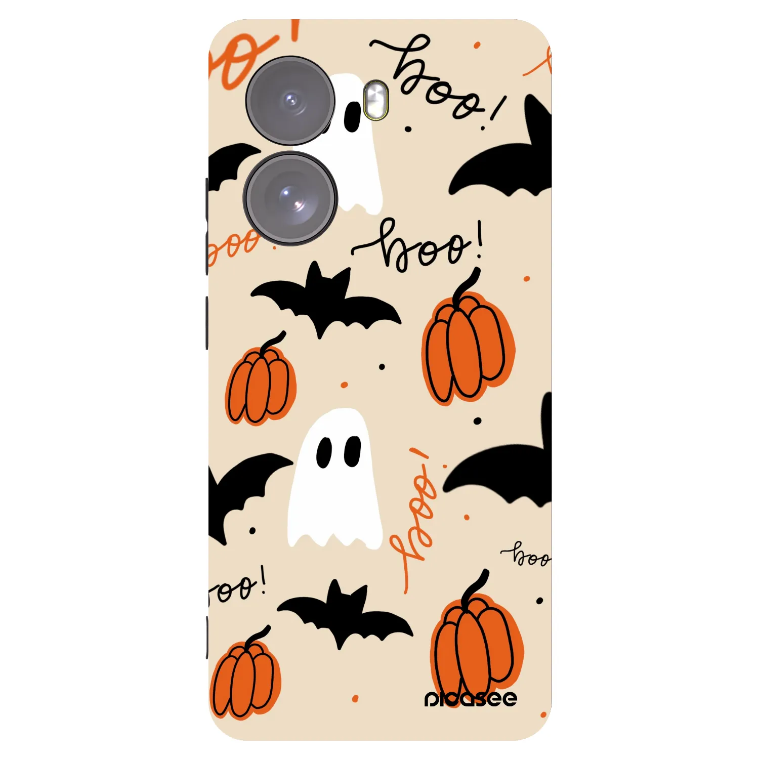 Picasee crna silikonska maskica za Xiaomi Poco X7 - Halloween 26