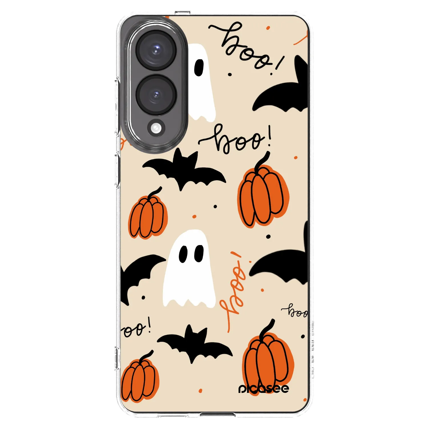 Picasee silikonska prozirna maskica za Samsung Galaxy S25 Edge 5G - Halloween 26