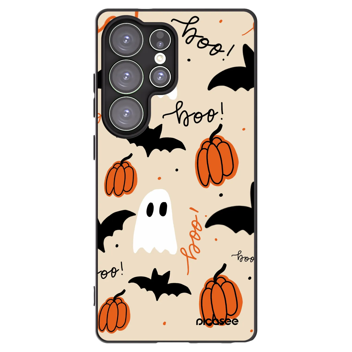 Picasee crna silikonska maskica za Samsung Galaxy S25 Ultra 5G - Halloween 26