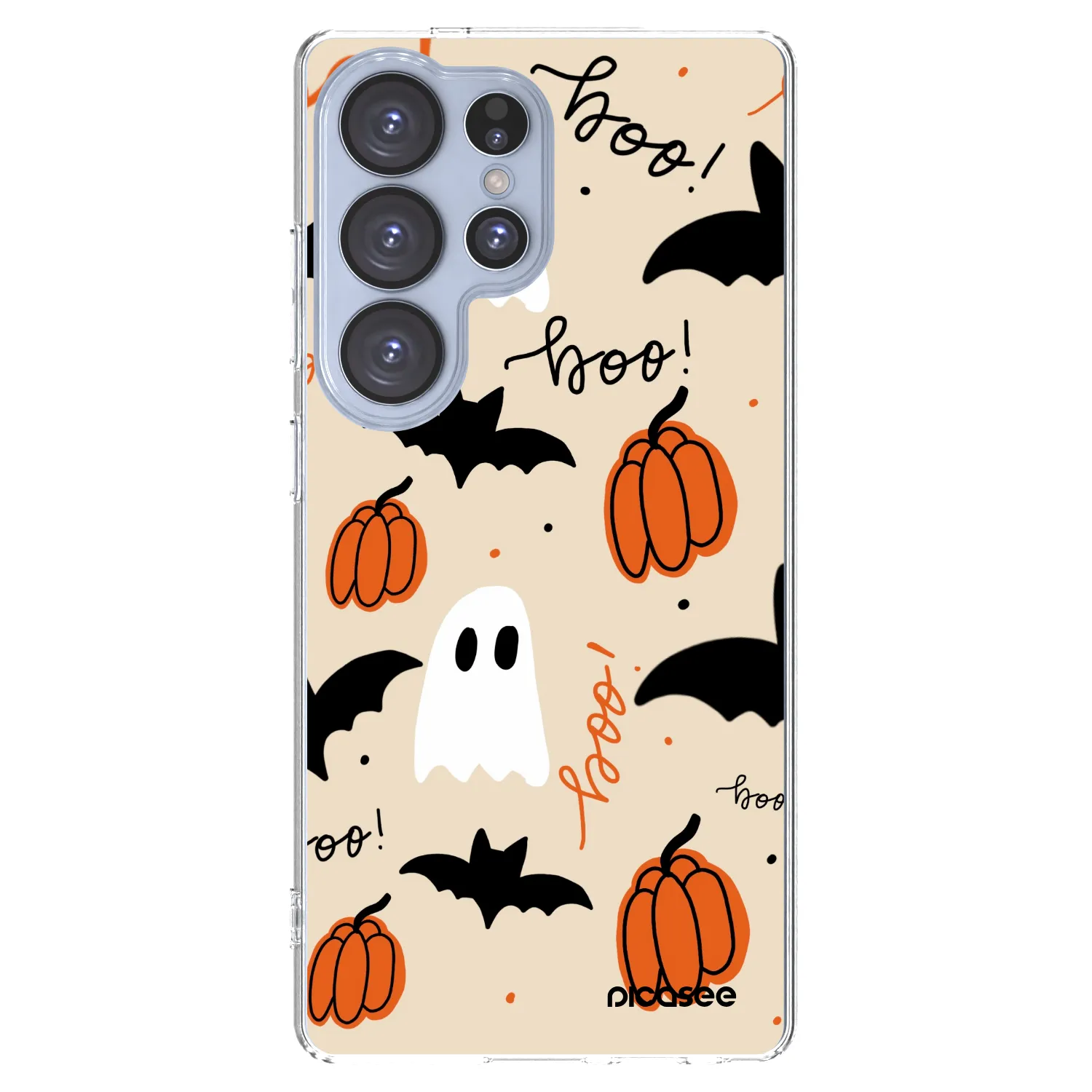 Picasee silikonska prozirna maskica za Samsung Galaxy S25 Ultra 5G - Halloween 26