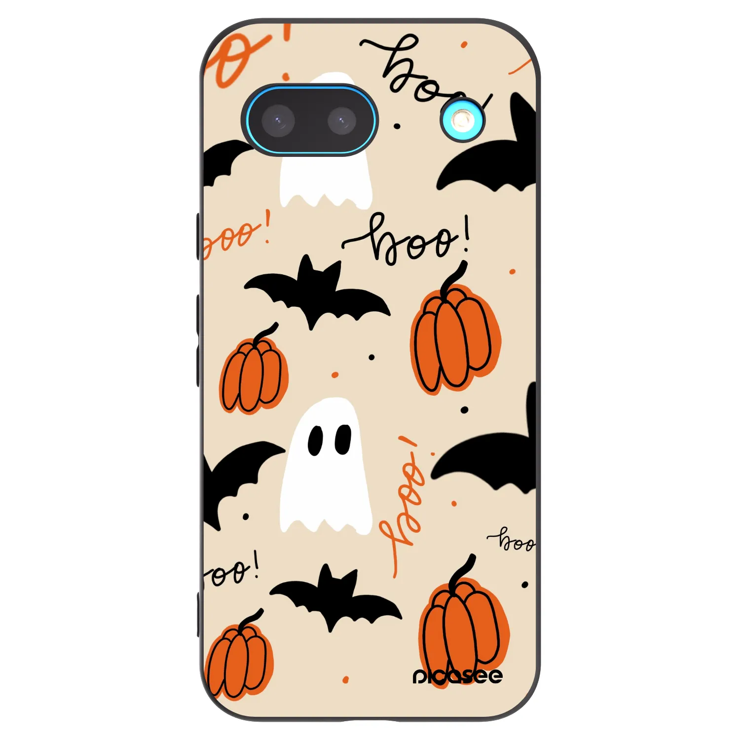 Picasee crna silikonska maskica za Google Pixel 8 - Halloween 26