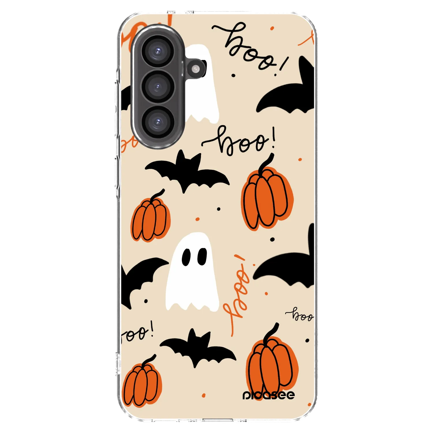 Picasee silikonska prozirna maskica za Samsung Galaxy A56 5G A566B - Halloween 26