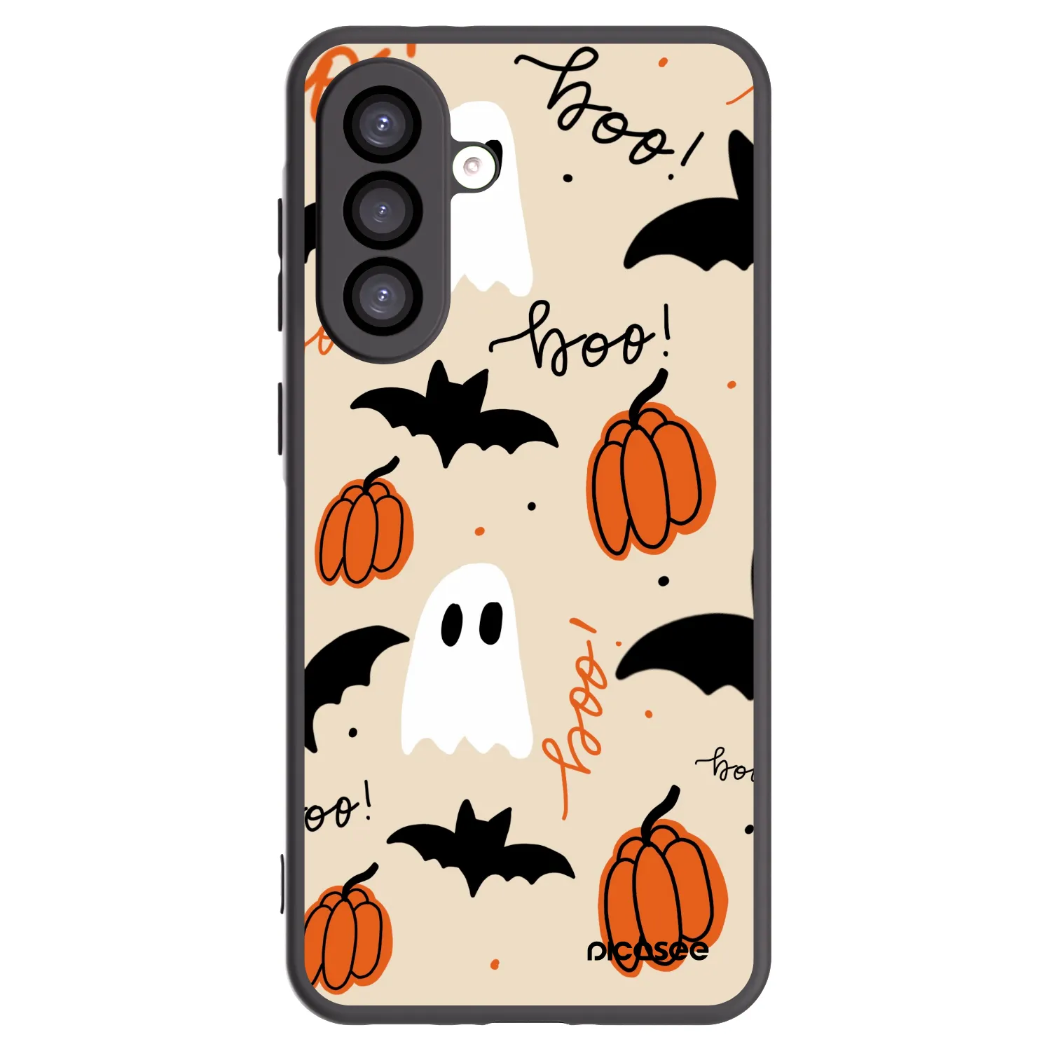 Picasee crna silikonska maskica za Samsung Galaxy A26 5G A266B - Halloween 26