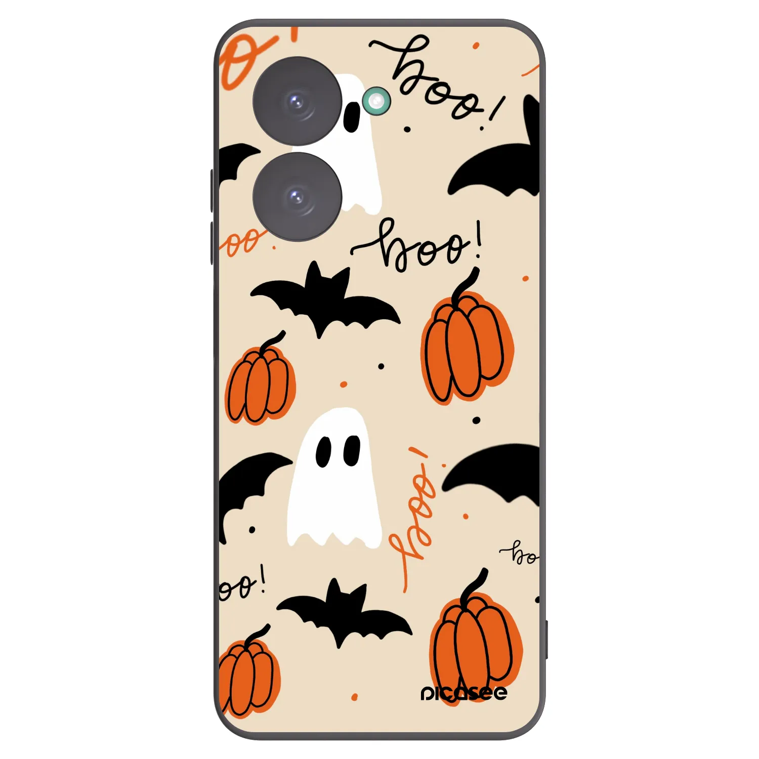 Picasee crna silikonska maskica za Xiaomi Redmi A5 - Halloween 26