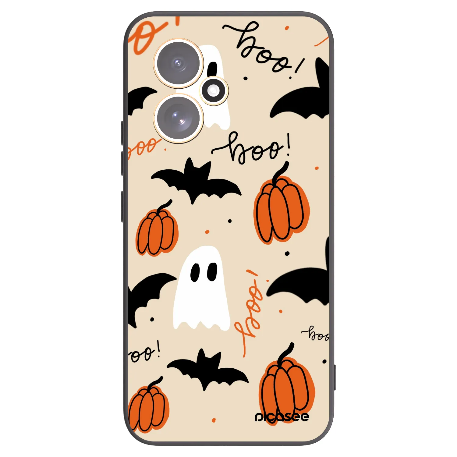 Picasee crna silikonska maskica za Honor 400 5G - Halloween 26