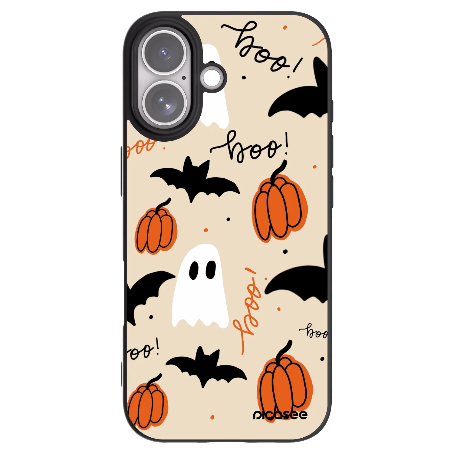 Picasee crna silikonska maskica za Apple iPhone 17 - Halloween 26