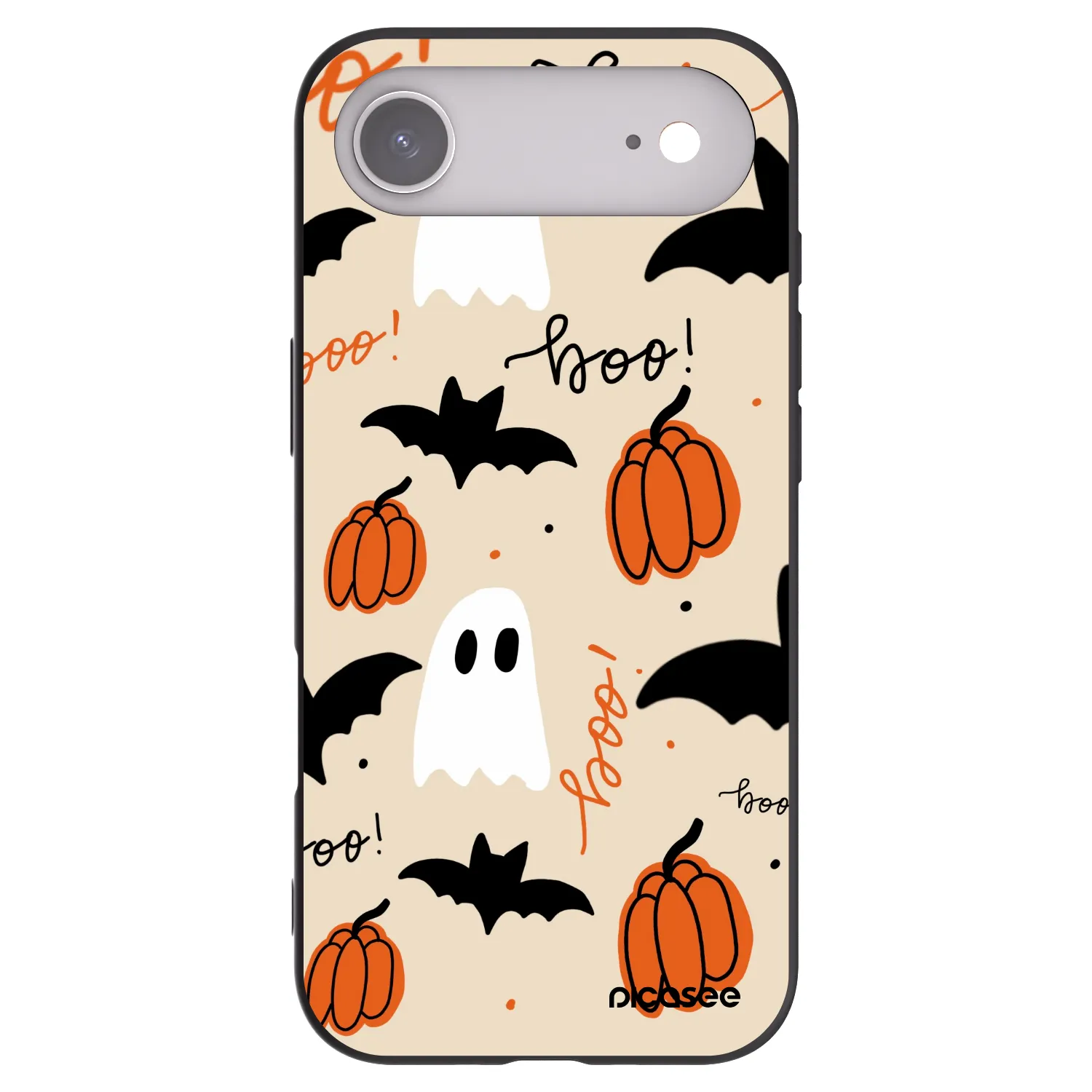 Picasee crna silikonska maskica za Apple iPhone Air - Halloween 26