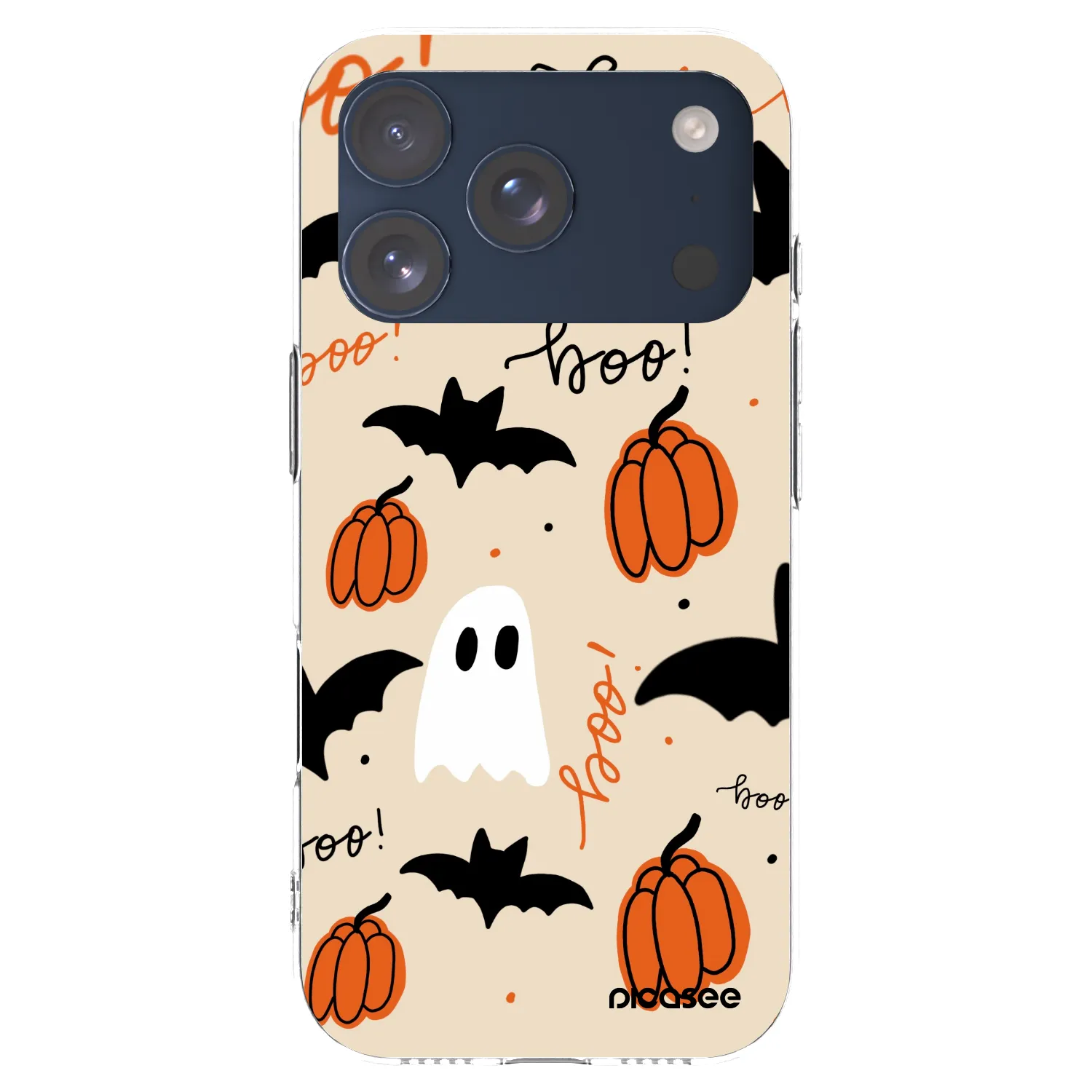 Picasee silikonska prozirna maskica za Apple iPhone 17 Pro - Halloween 26