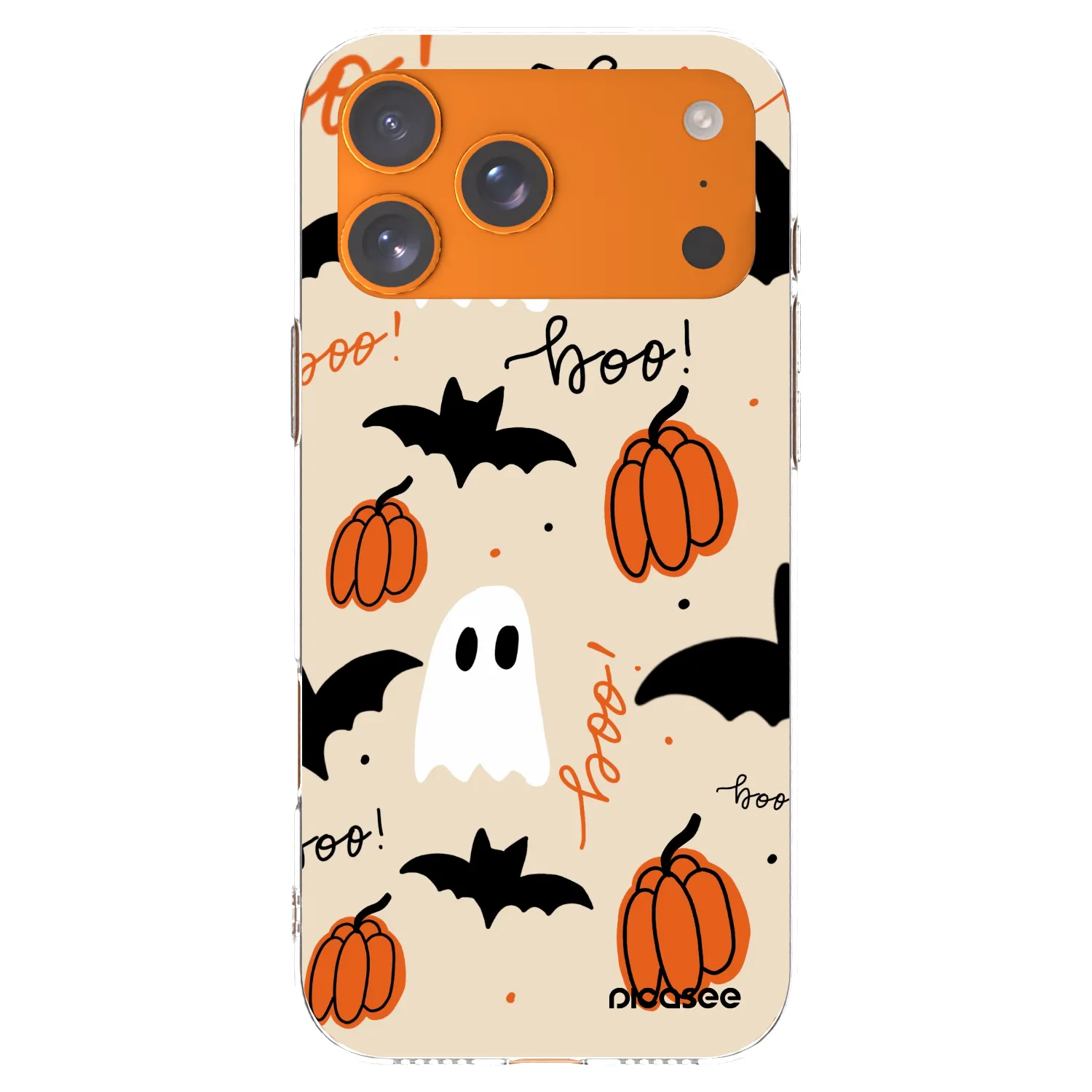Picasee silikonska prozirna maskica za Apple iPhone 17 Pro Max - Halloween 26