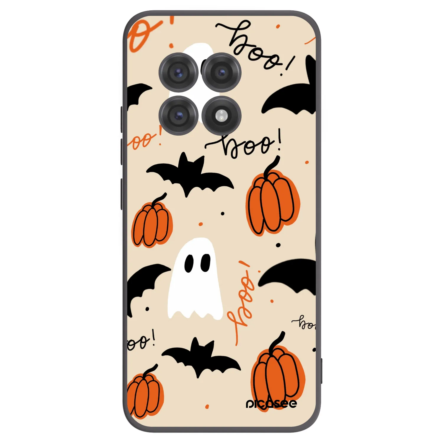 Picasee crna silikonska maskica za OnePlus 13R 5G - Halloween 26