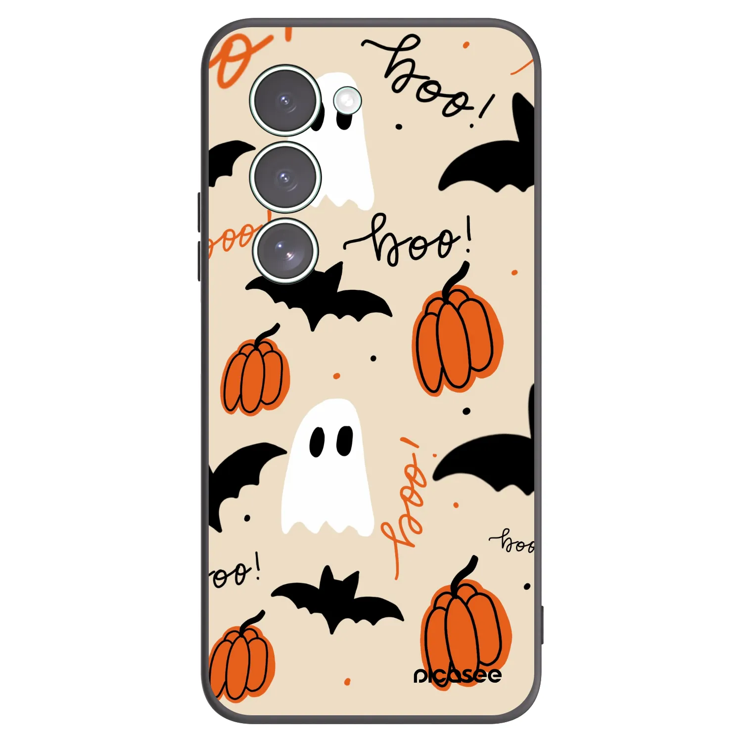 Picasee crna silikonska maskica za Xiaomi Redmi 15 5G - Halloween 26