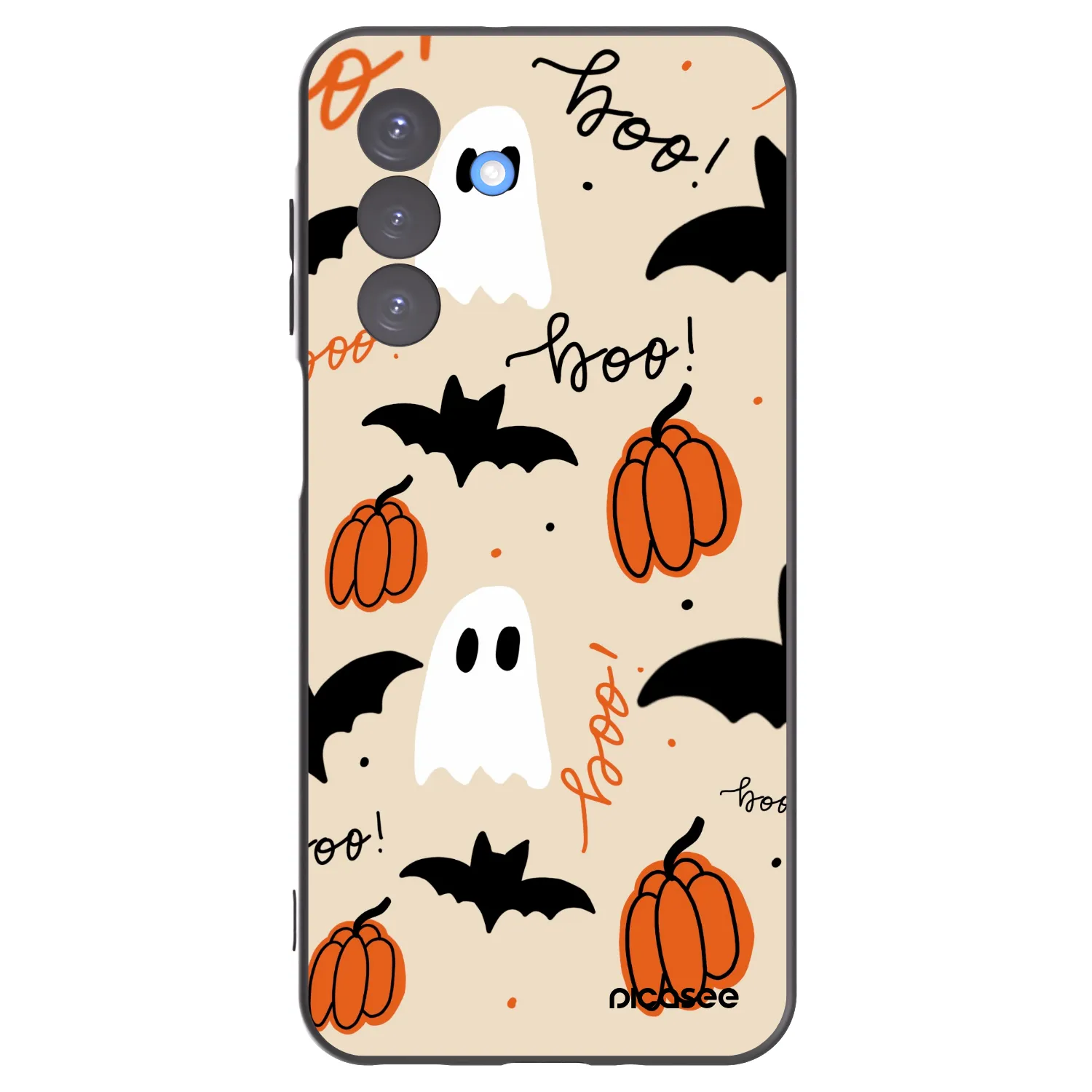 Picasee crna silikonska maskica za Samsung Galaxy A17 5G - Halloween 26