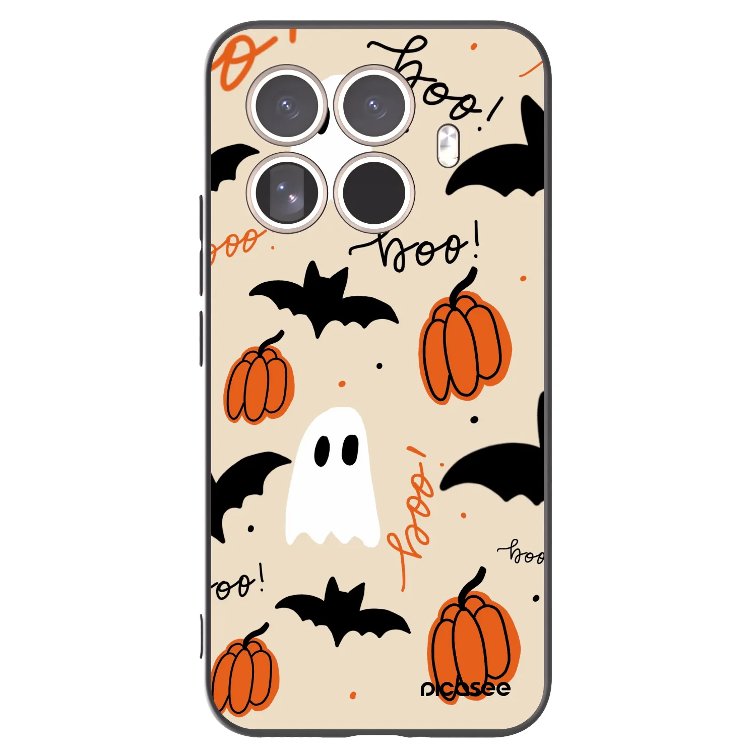 Picasee crna silikonska maskica za Xiaomi 15T Pro - Halloween 26