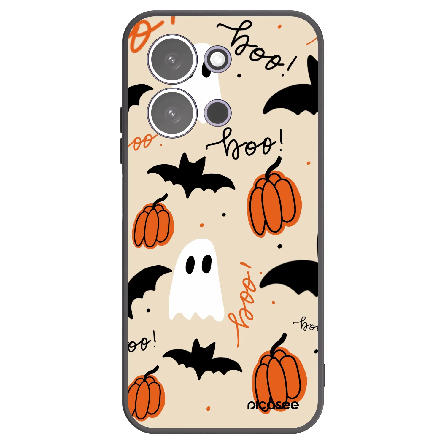 Picasee crna silikonska maskica za Xiaomi Redmi 15C 5G - Halloween 26