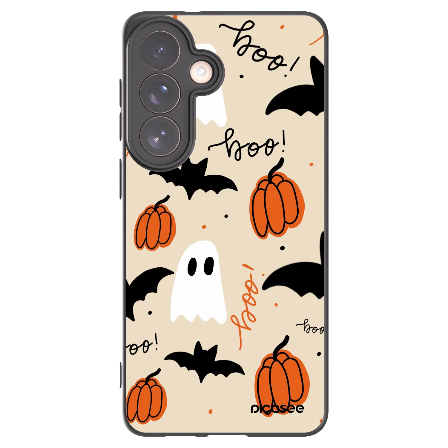 Picasee crna silikonska maskica za Samsung Galaxy S26+ - Halloween 26