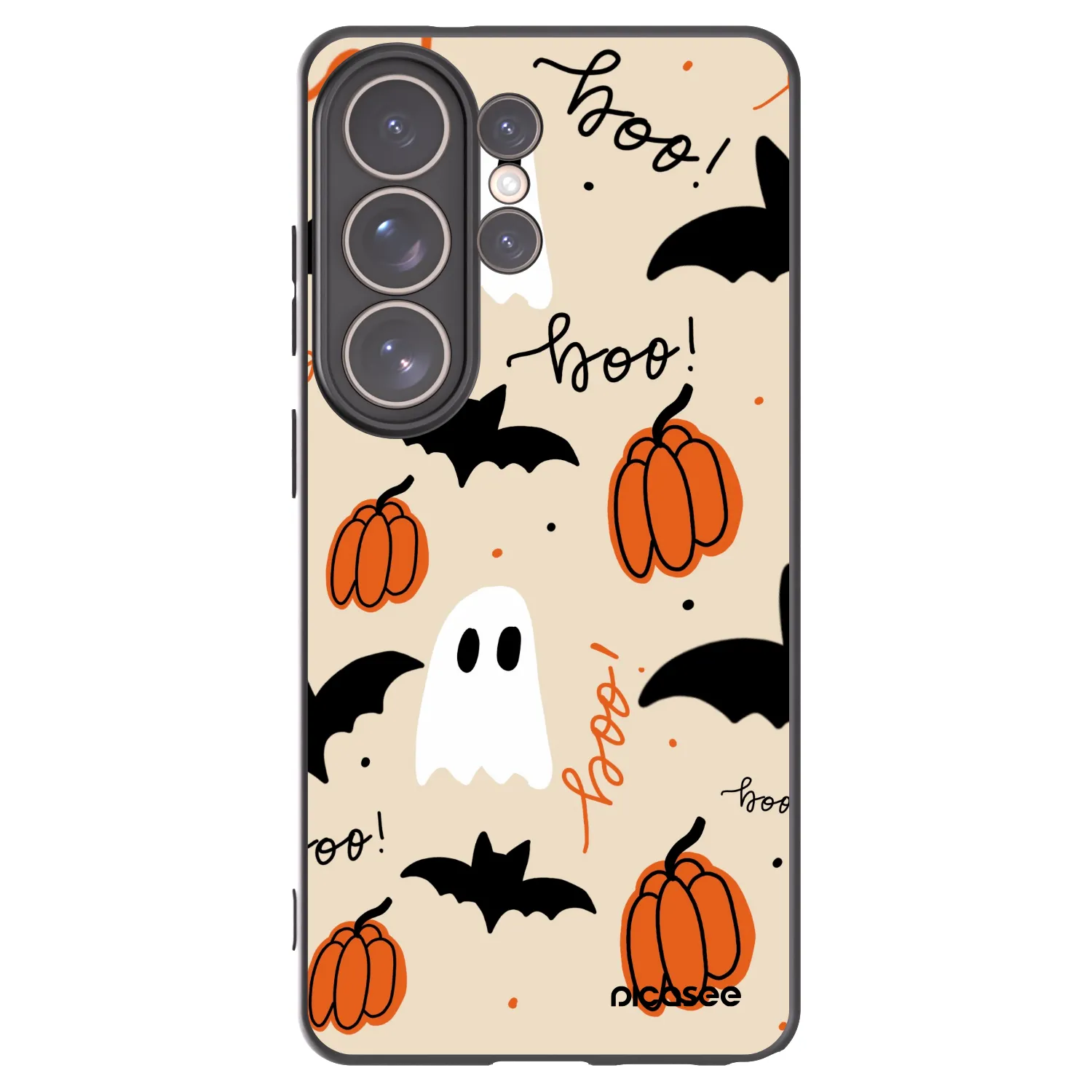 Picasee crna silikonska maskica za Samsung Galaxy S26 Ultra - Halloween 26