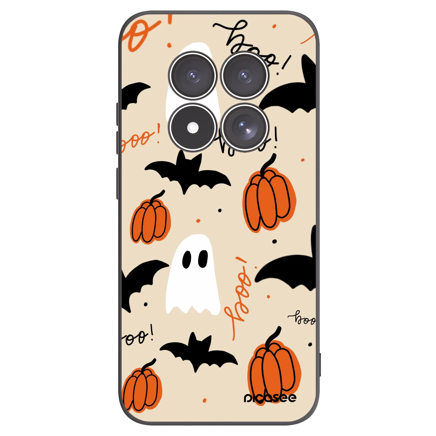Picasee crna silikonska maskica za Xiaomi Redmi Note 15 Pro 5G - Halloween 26