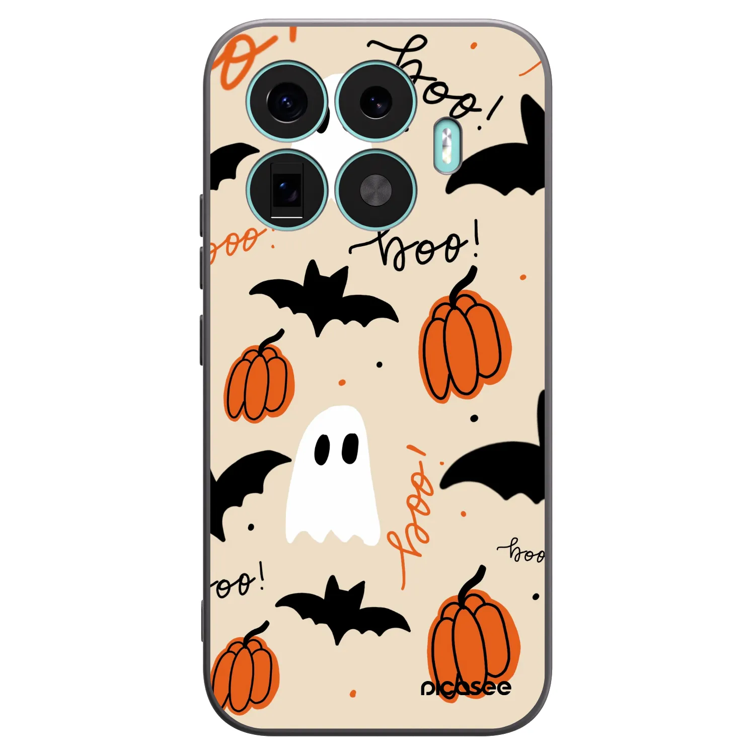 Picasee crna silikonska maskica za Xiaomi 17T - Halloween 26