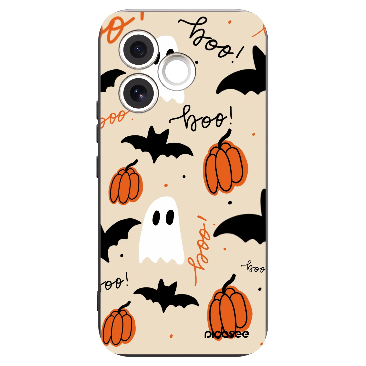 Picasee crna silikonska maskica za Honor 600 Lite - Halloween 26