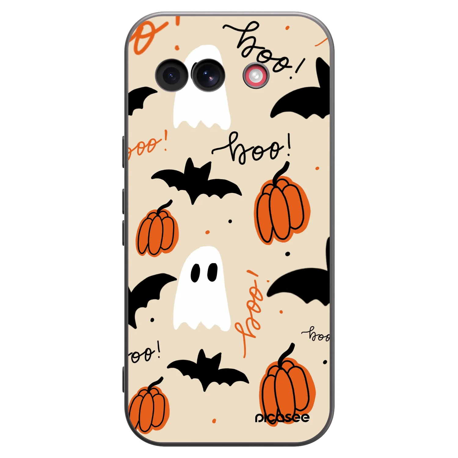 Picasee crna silikonska maskica za Google Pixel 10a - Halloween 26