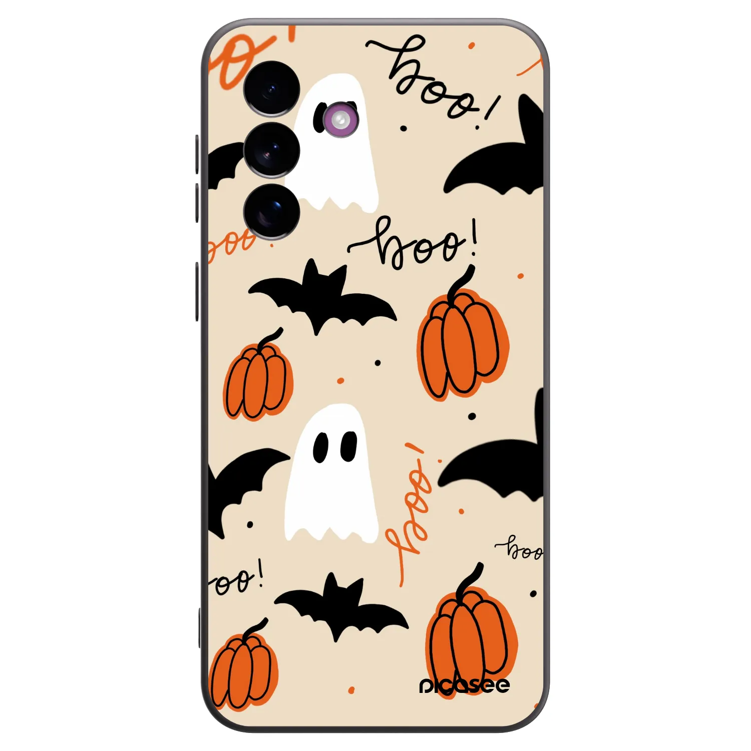 Picasee crna silikonska maskica za Samsung Galaxy A37 - Halloween 26