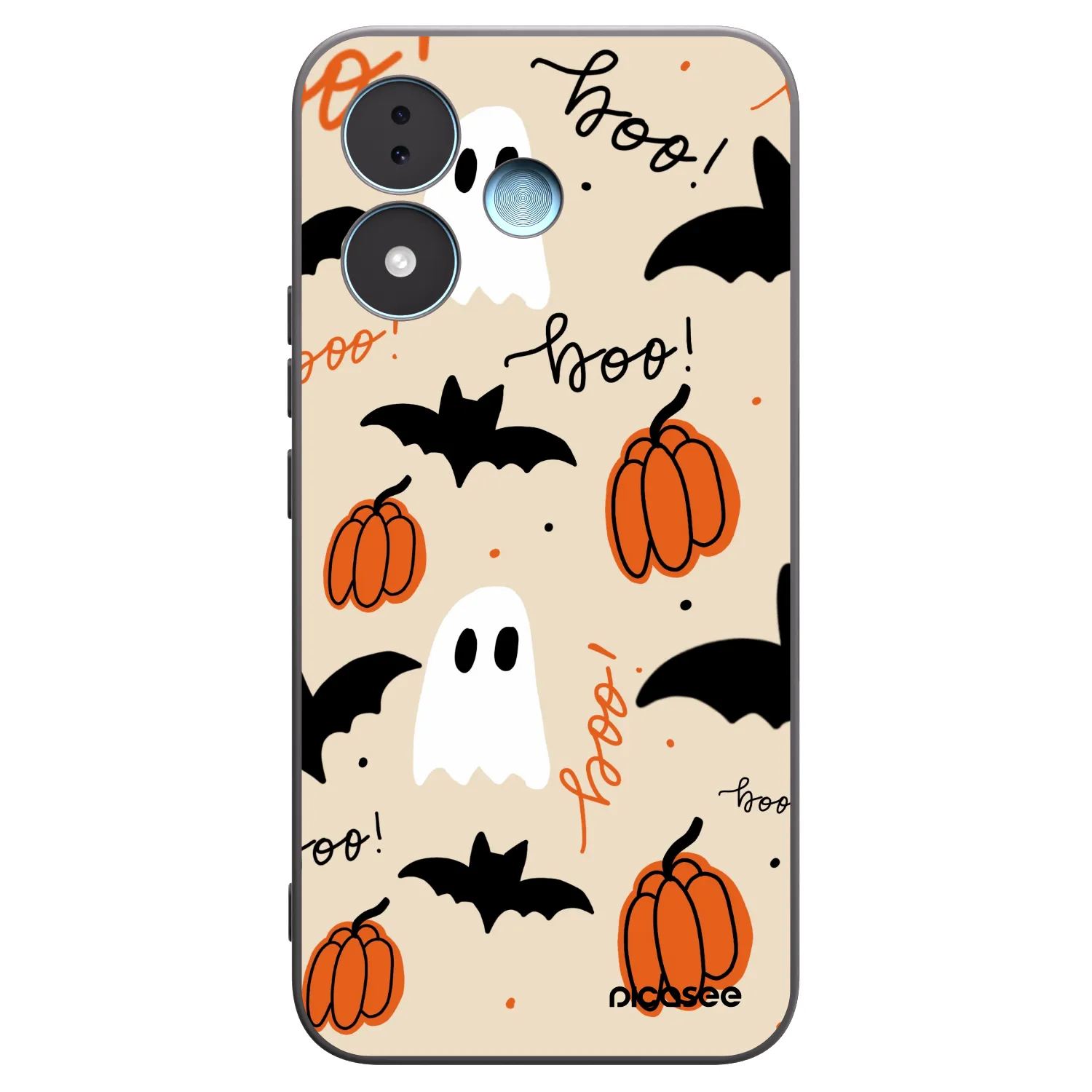 Picasee crna silikonska maskica za Xiaomi Redmi Note 17 5G - Halloween 26