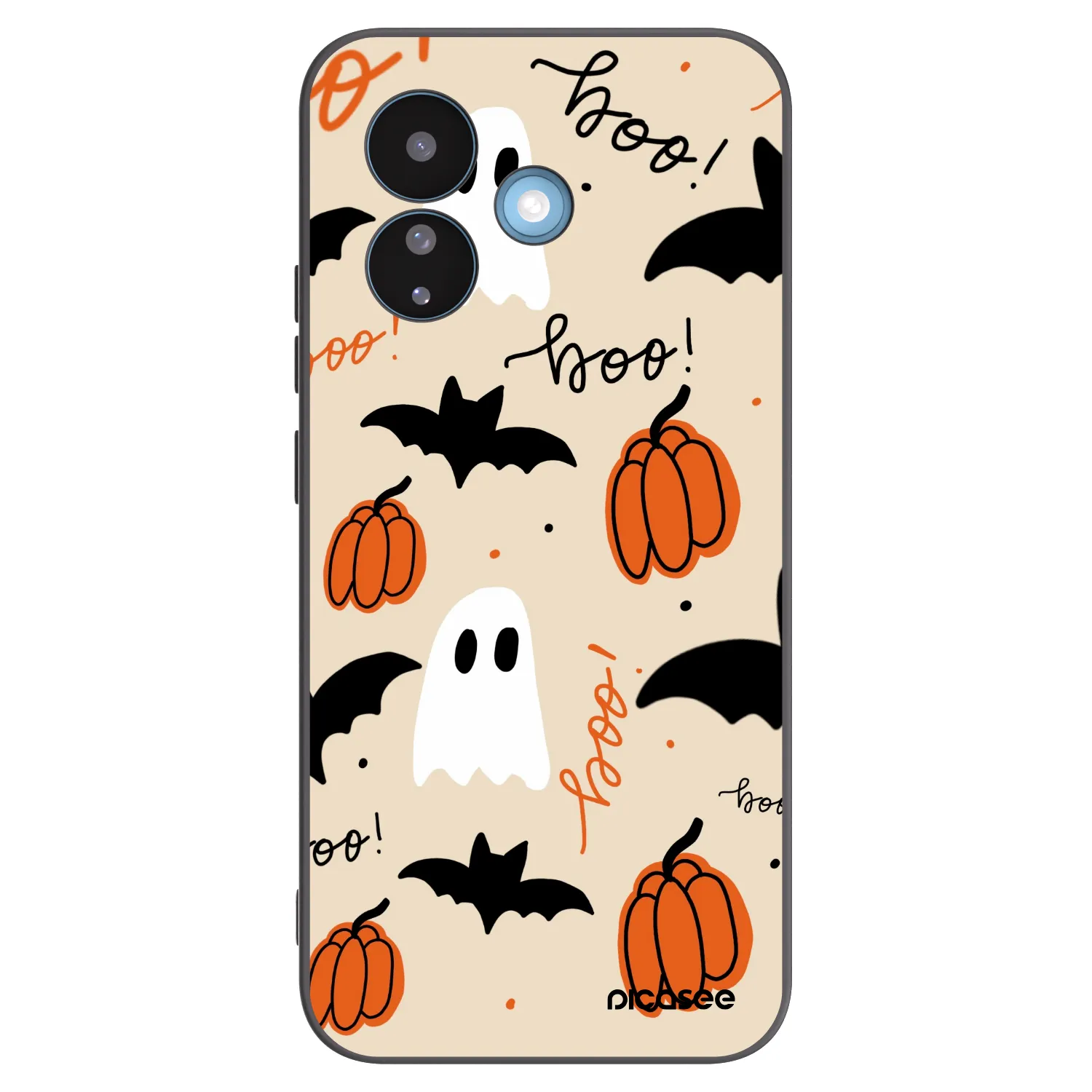 Picasee crna silikonska maskica za Xiaomi Redmi Note 17 Pro 5G - Halloween 26